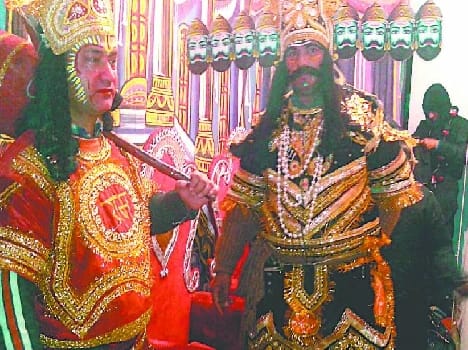 Angad Ravana communicate in Bradhi